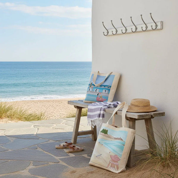 Why Our 12oz Canvas Totes Are the Ultimate Beach Essential