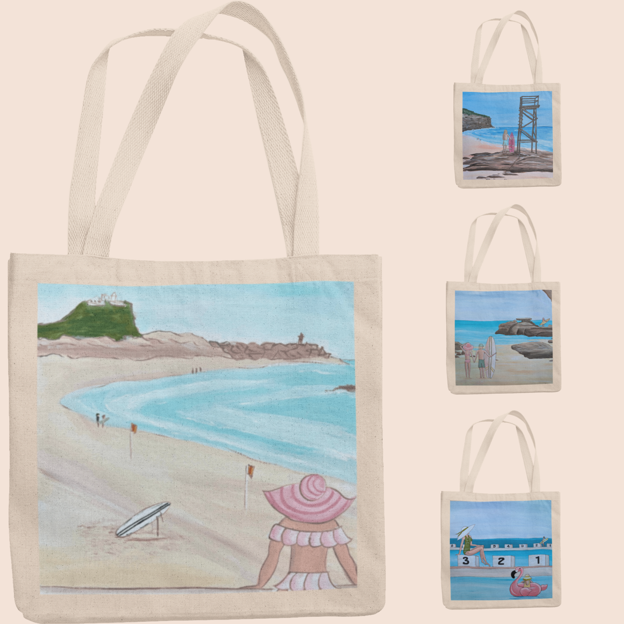 Premium Canvas Tote Collection