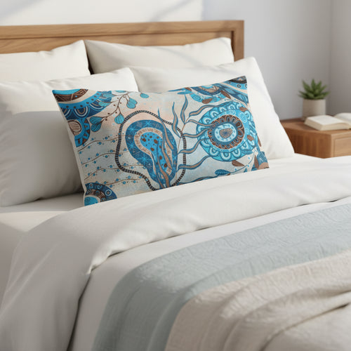 Aquatic Mandala Pillowcase