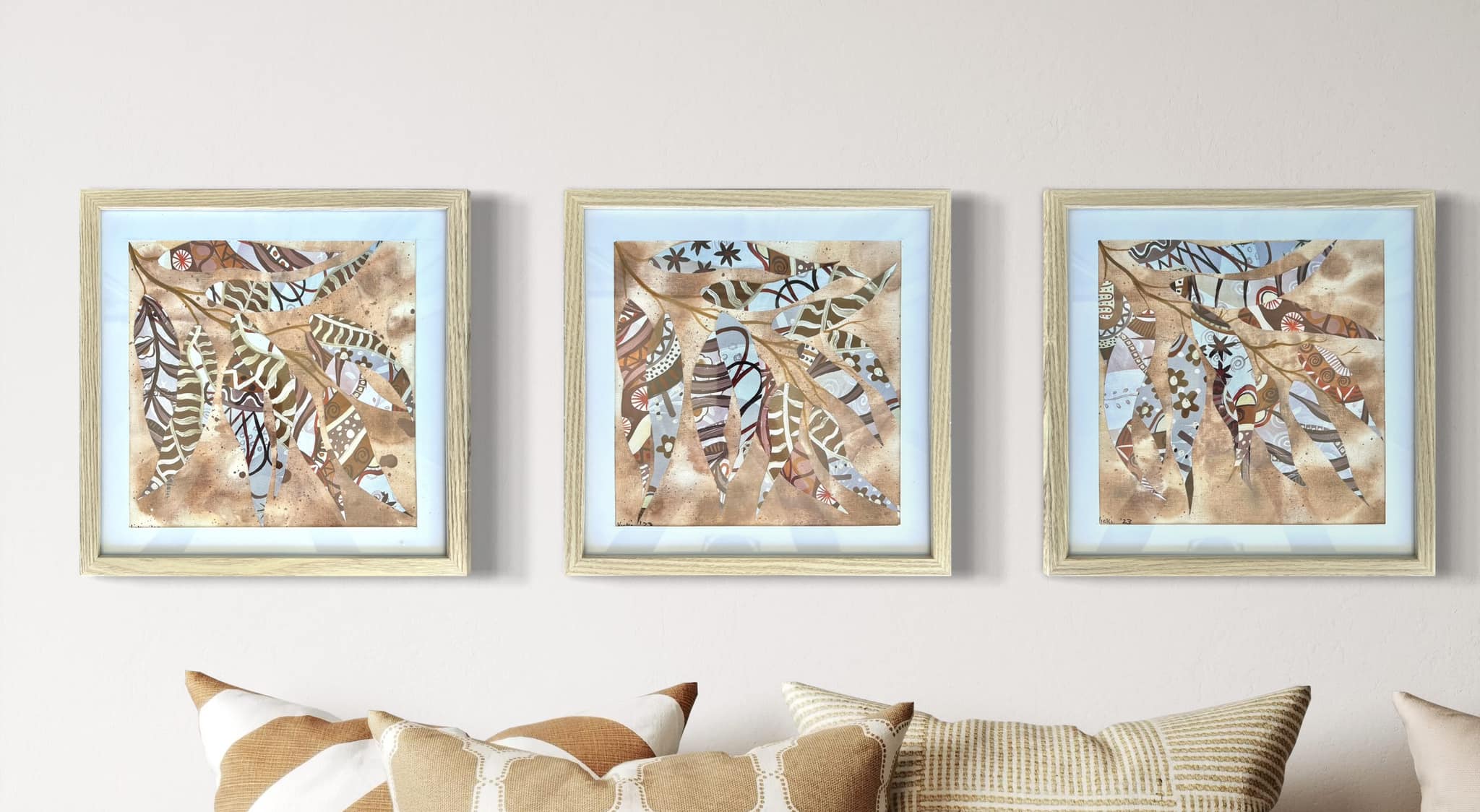 Acacia Leaf Trio - Vicki Maree Creative