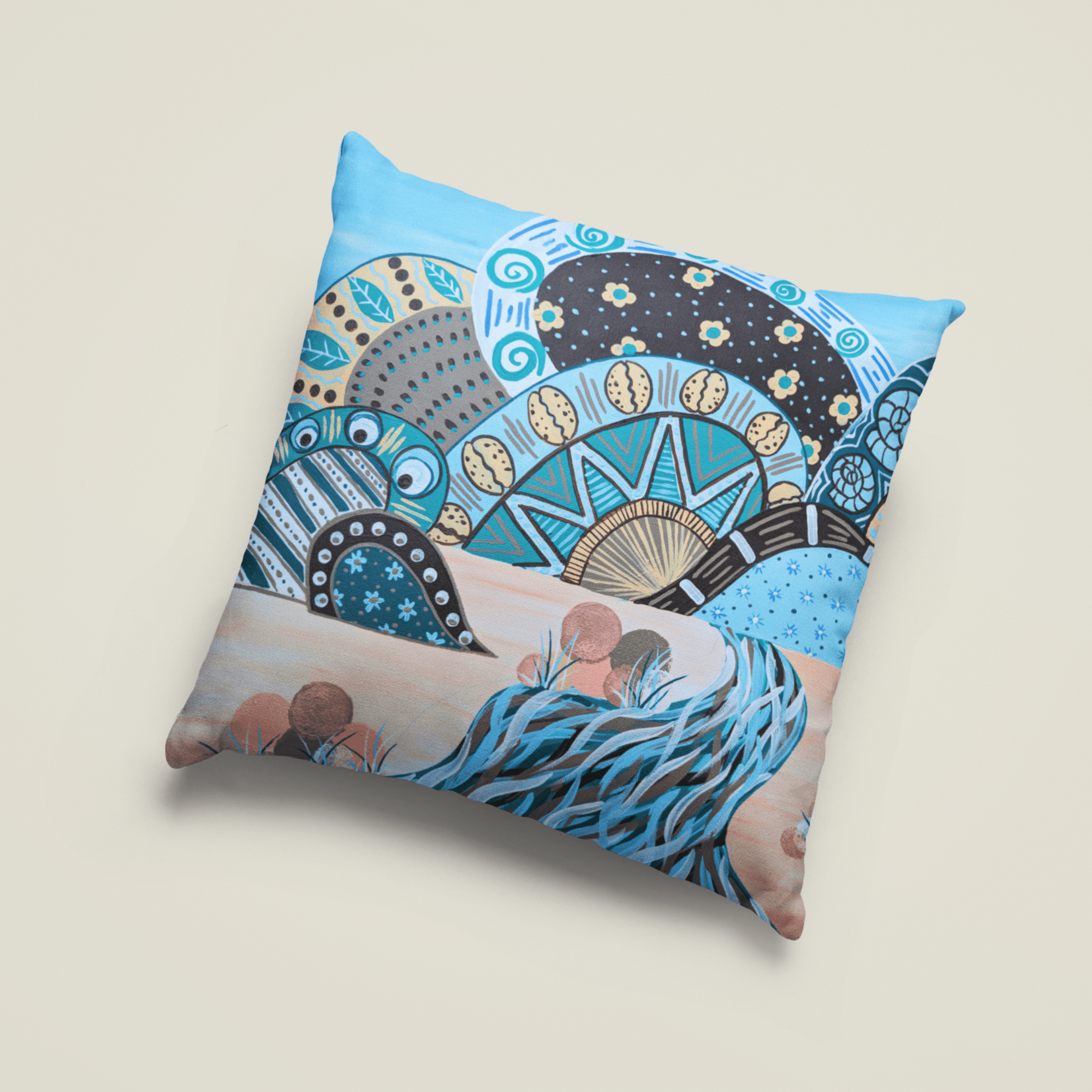 Boho Country Cushion Cover - Vicki Maree Creative