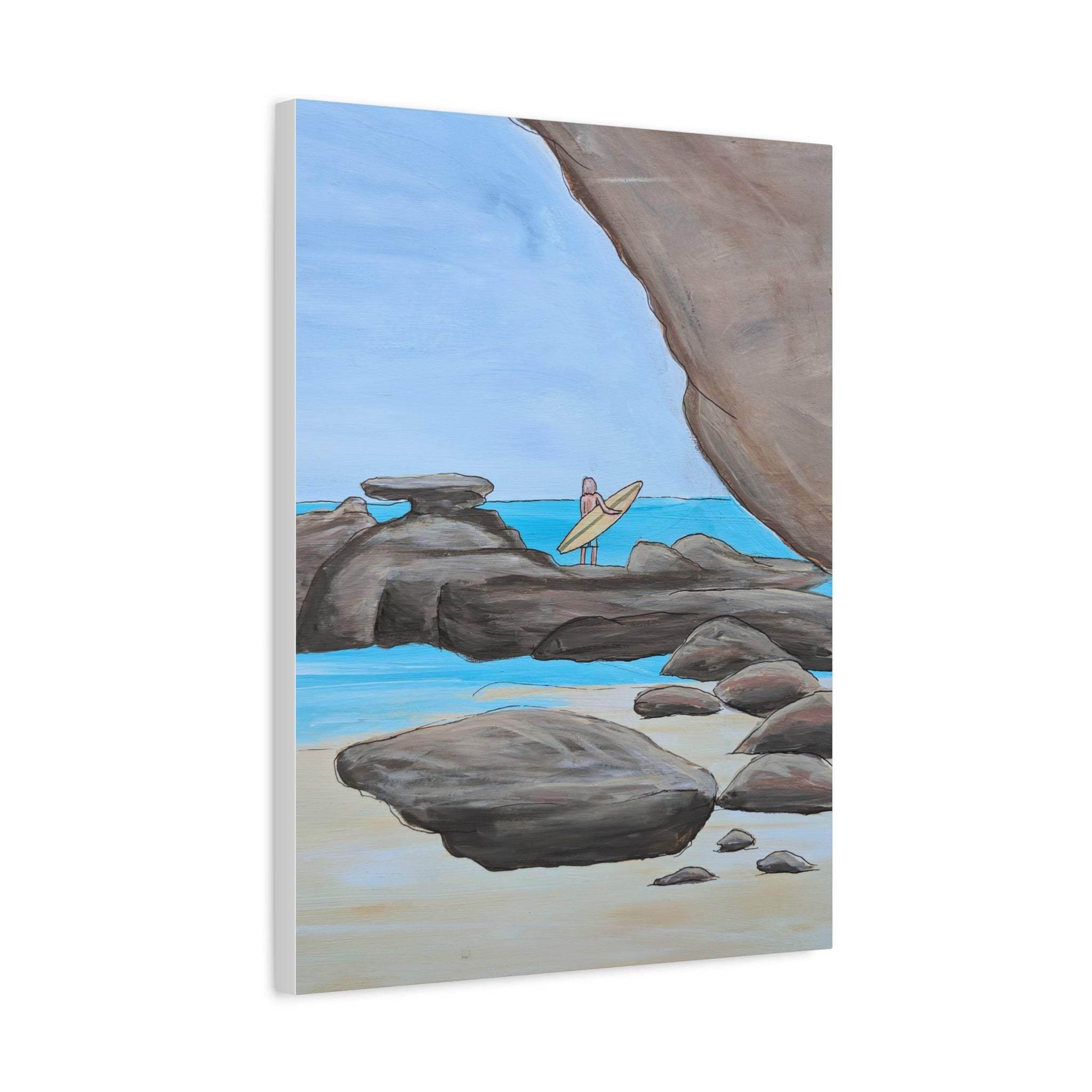 Caves Beach Surfer - Vicki Maree Creative