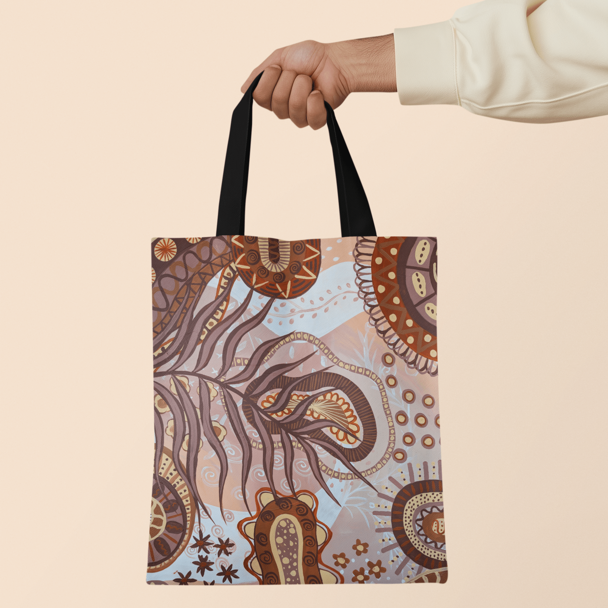 Desert Bloom Canvas Tote - Vicki Maree Creative