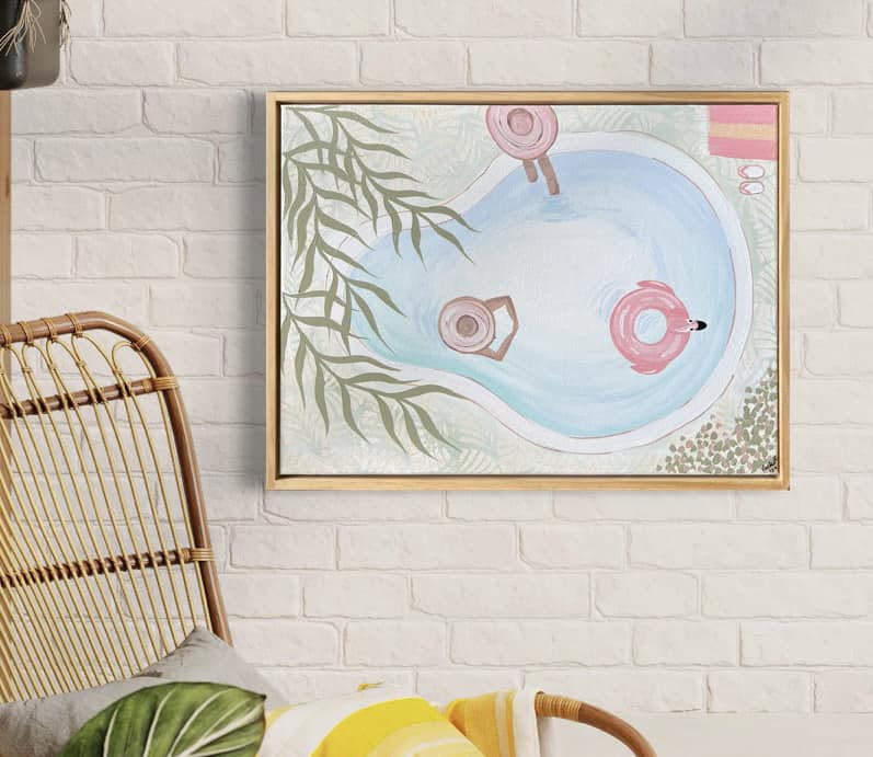 Flamingo Lounge - Vicki Maree Creative