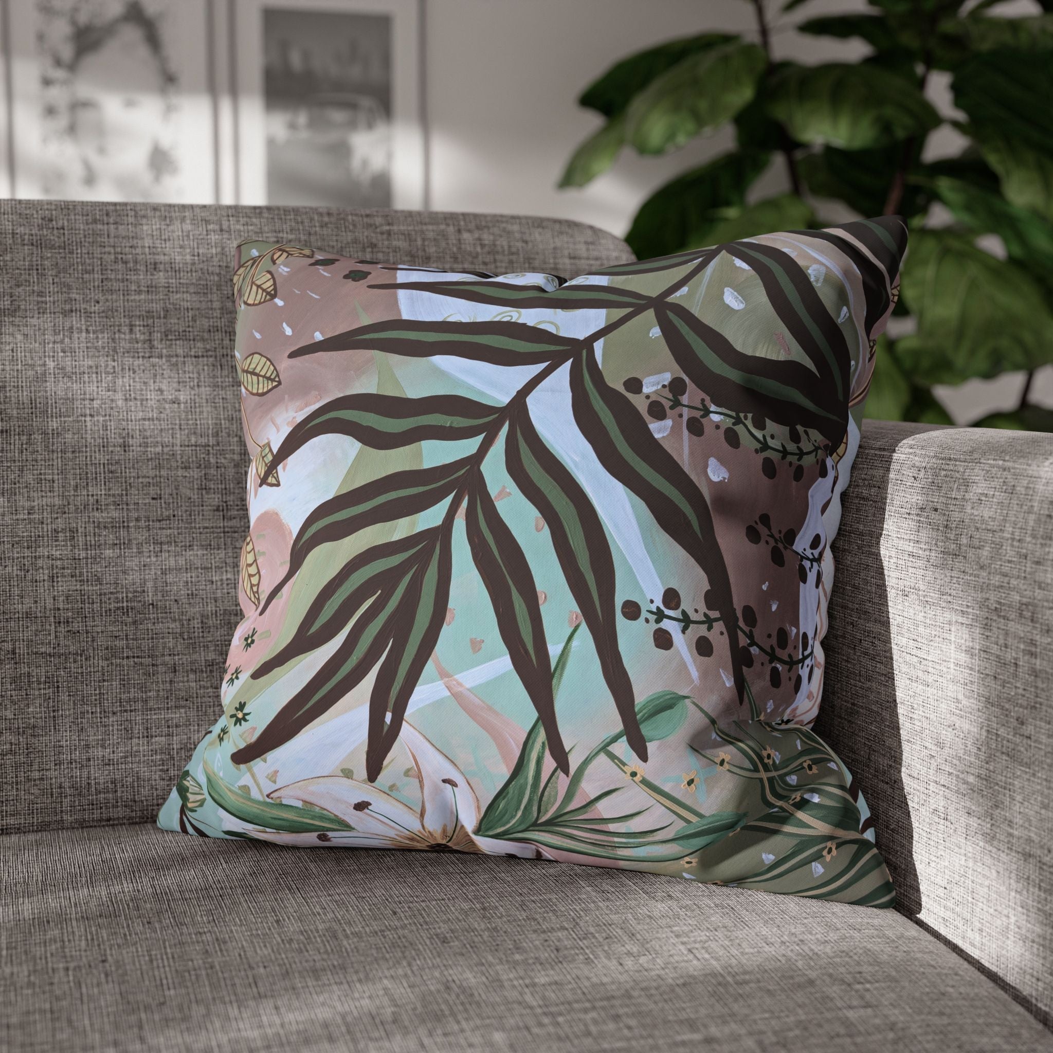 Grounded Beauty Cushion Cover - Vicki Maree Creative