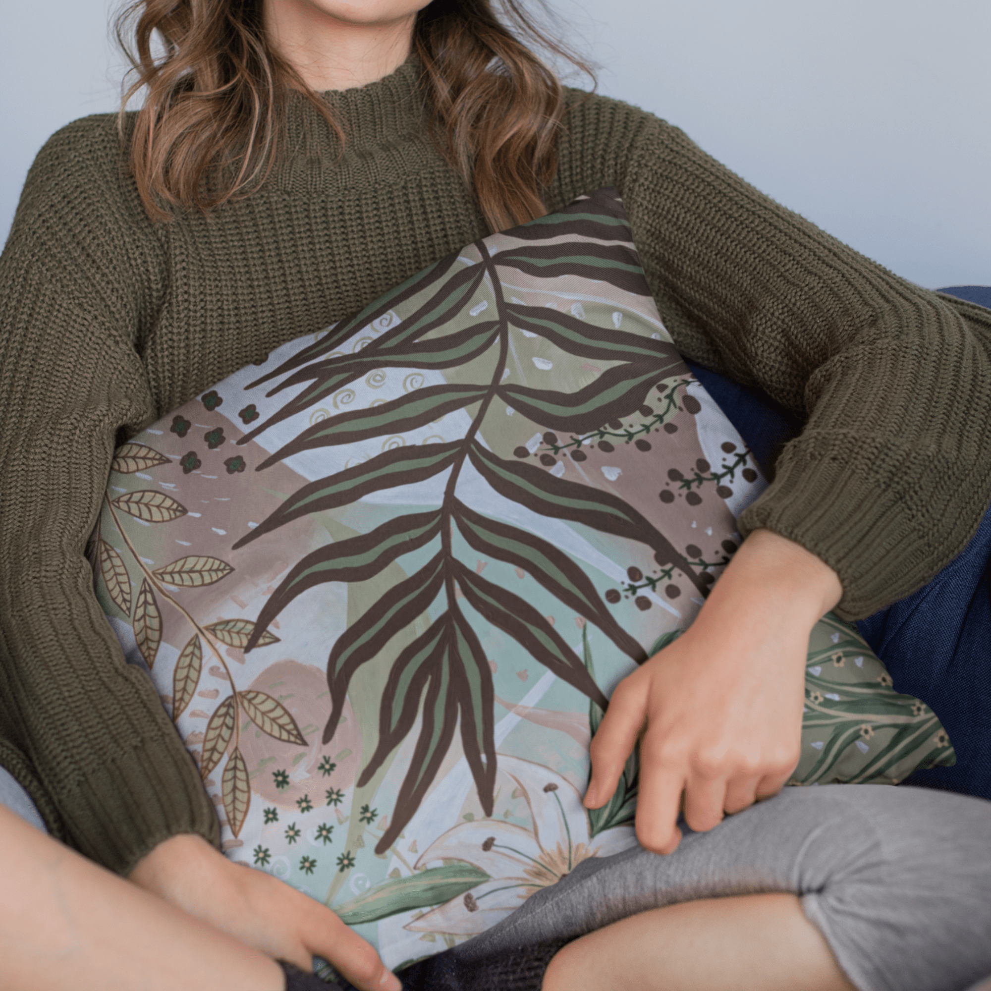 Grounded Beauty Cushion Cover - Vicki Maree Creative