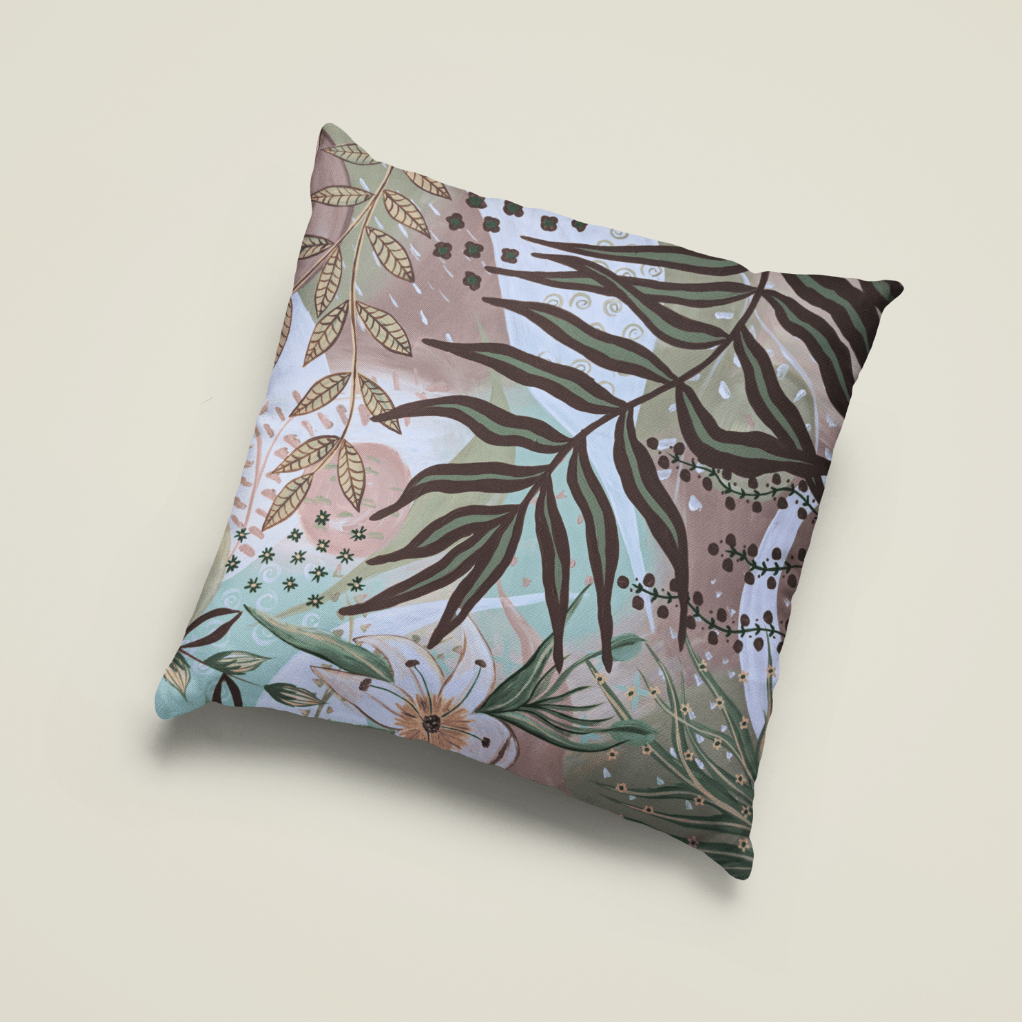 Grounded Beauty Cushion Cover - Vicki Maree Creative
