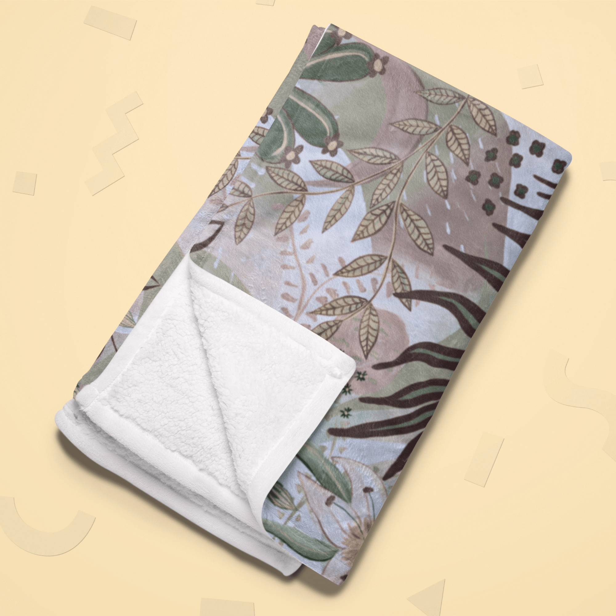 Grounded Beauty Throw Blanket - Vicki Maree Creative