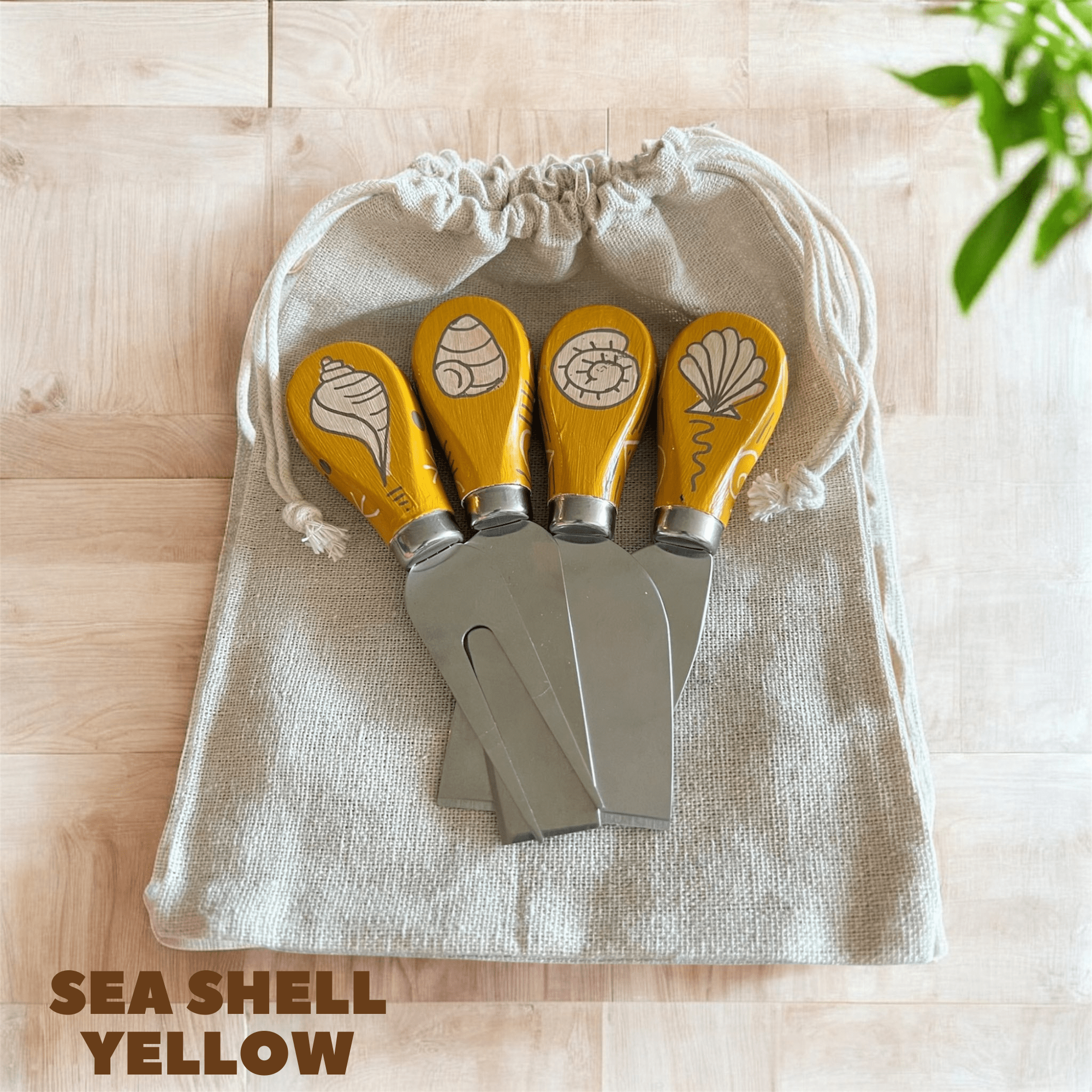 Hand - Painted Cheese Knife Sets - Vicki Maree Creative