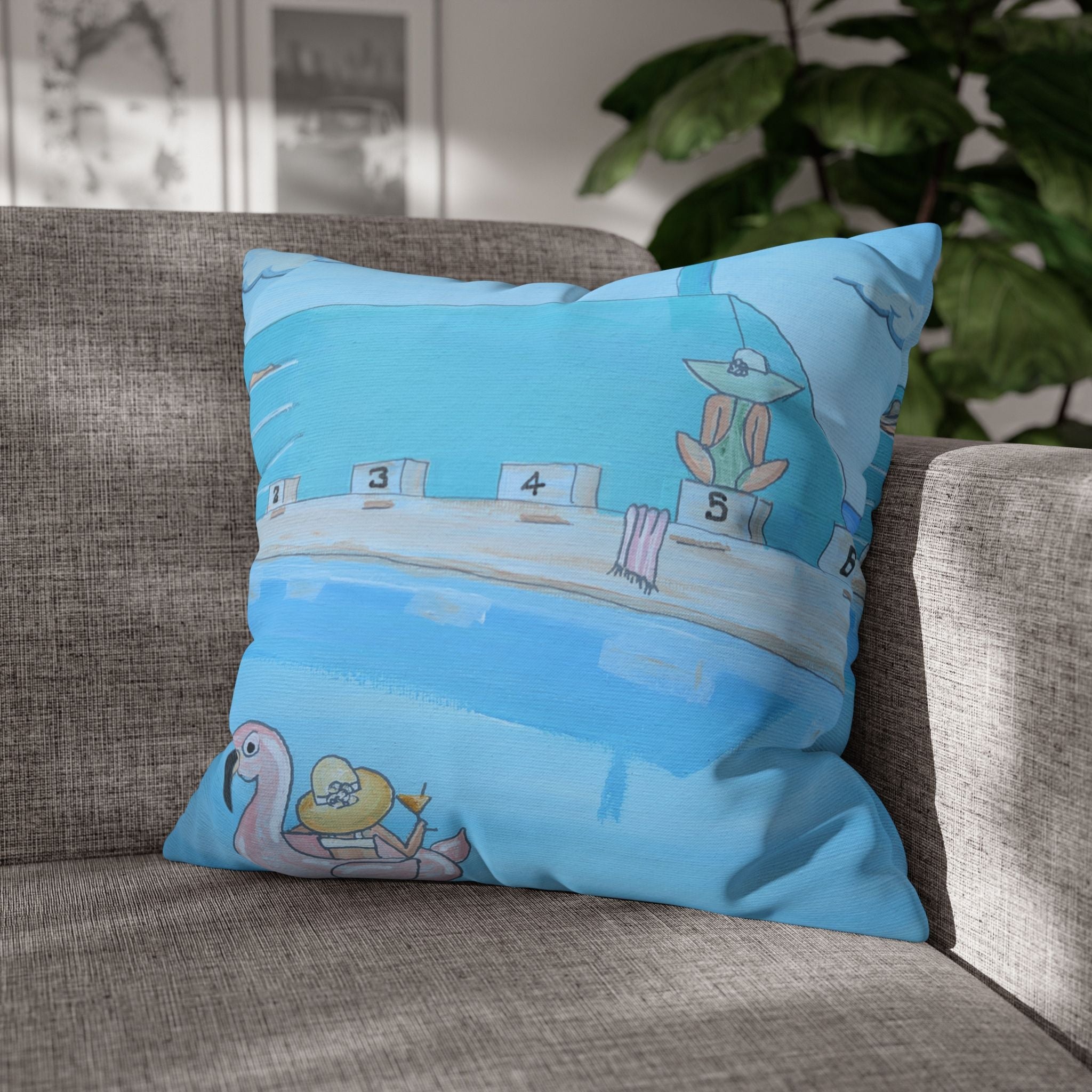 Laidback Summer Cushion Cover - Vicki Maree Creative