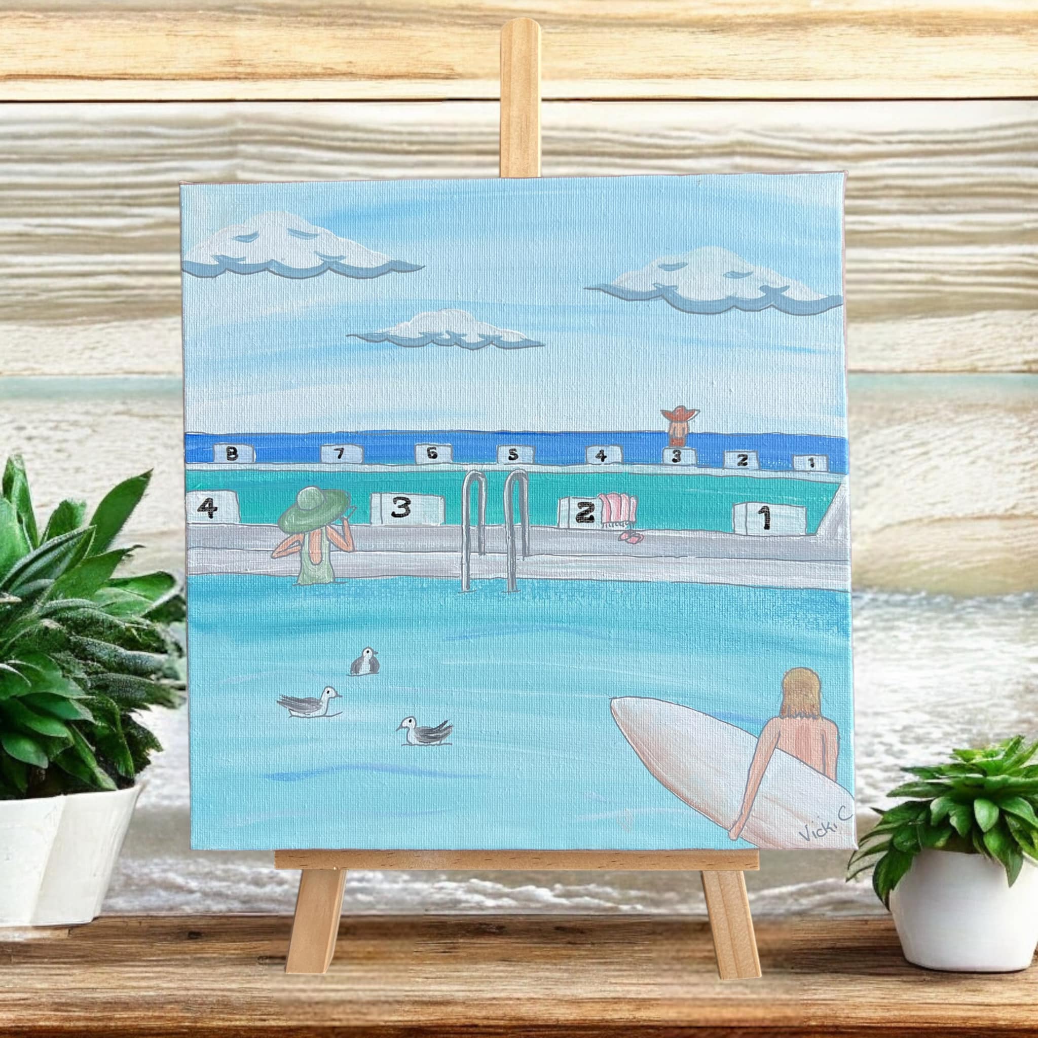 Merewether Baths - Vicki Maree Creative