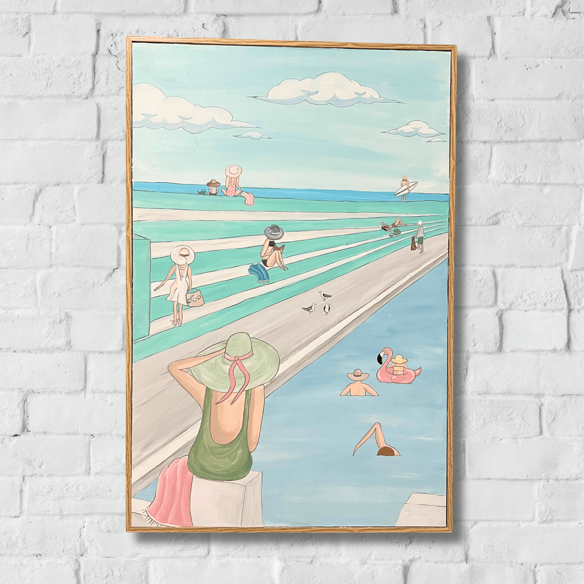 Newcastle Pool Days - Vicki Maree Creative