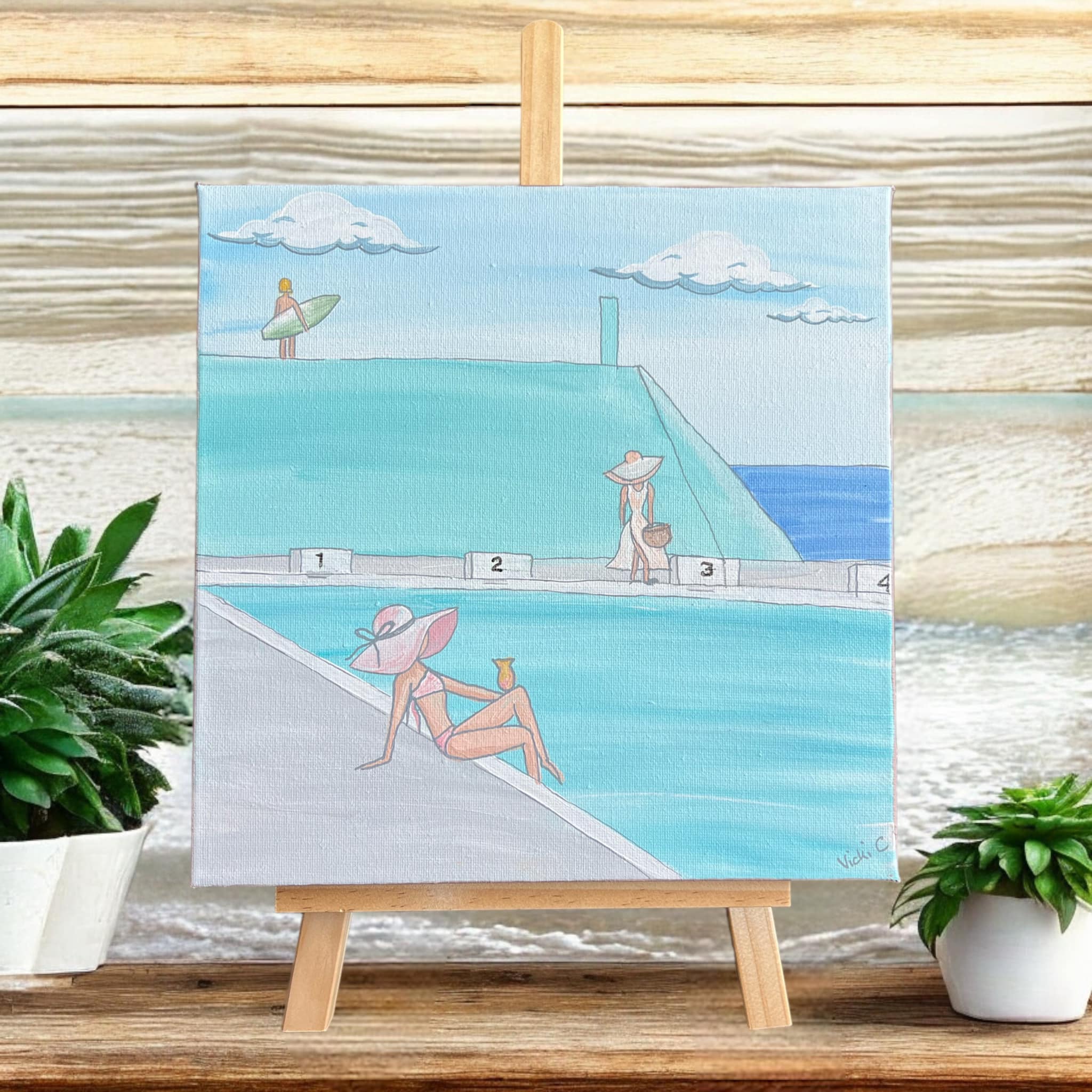 Ocean Pool Chic - Vicki Maree Creative