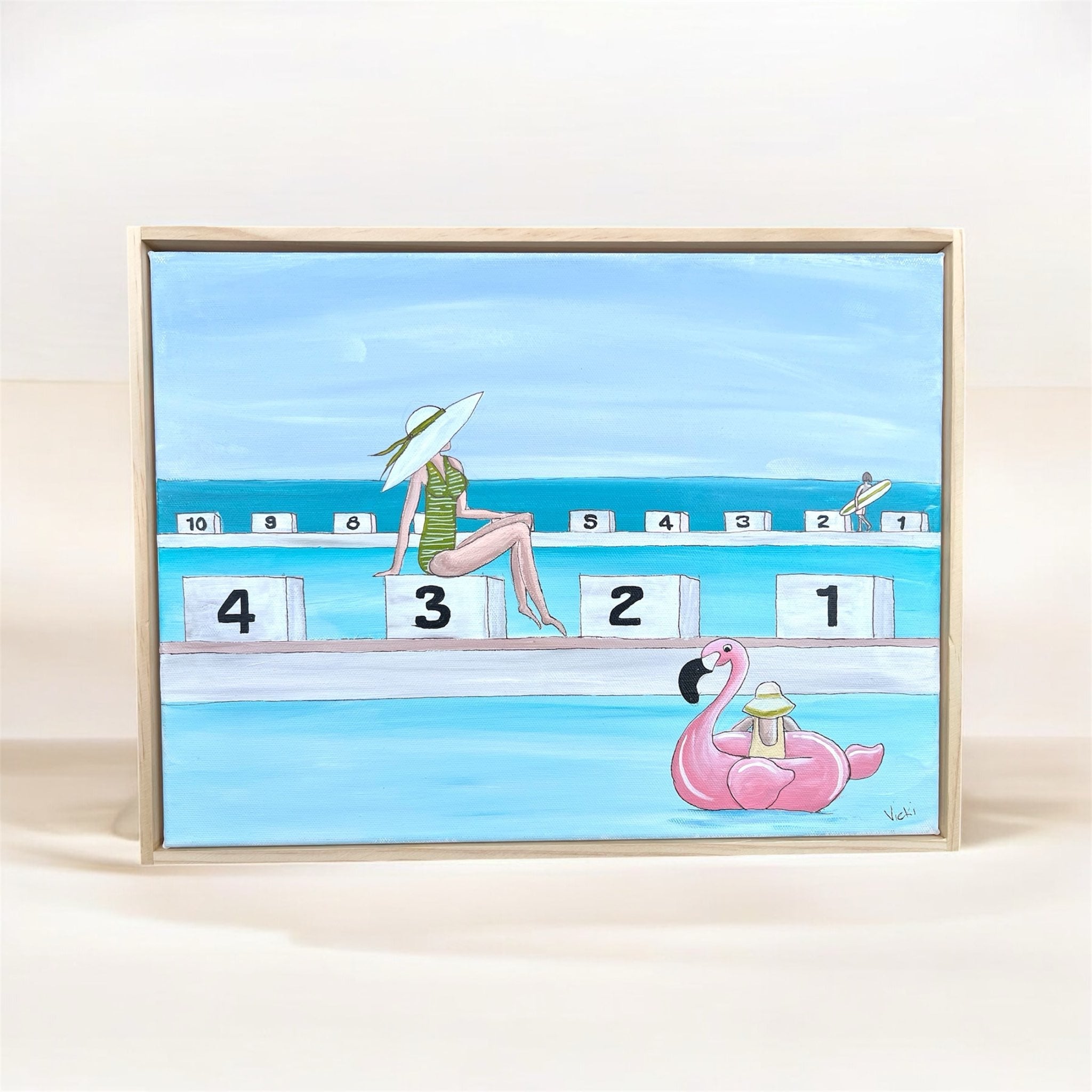 Ocean Pool Lanes - Vicki Maree Creative