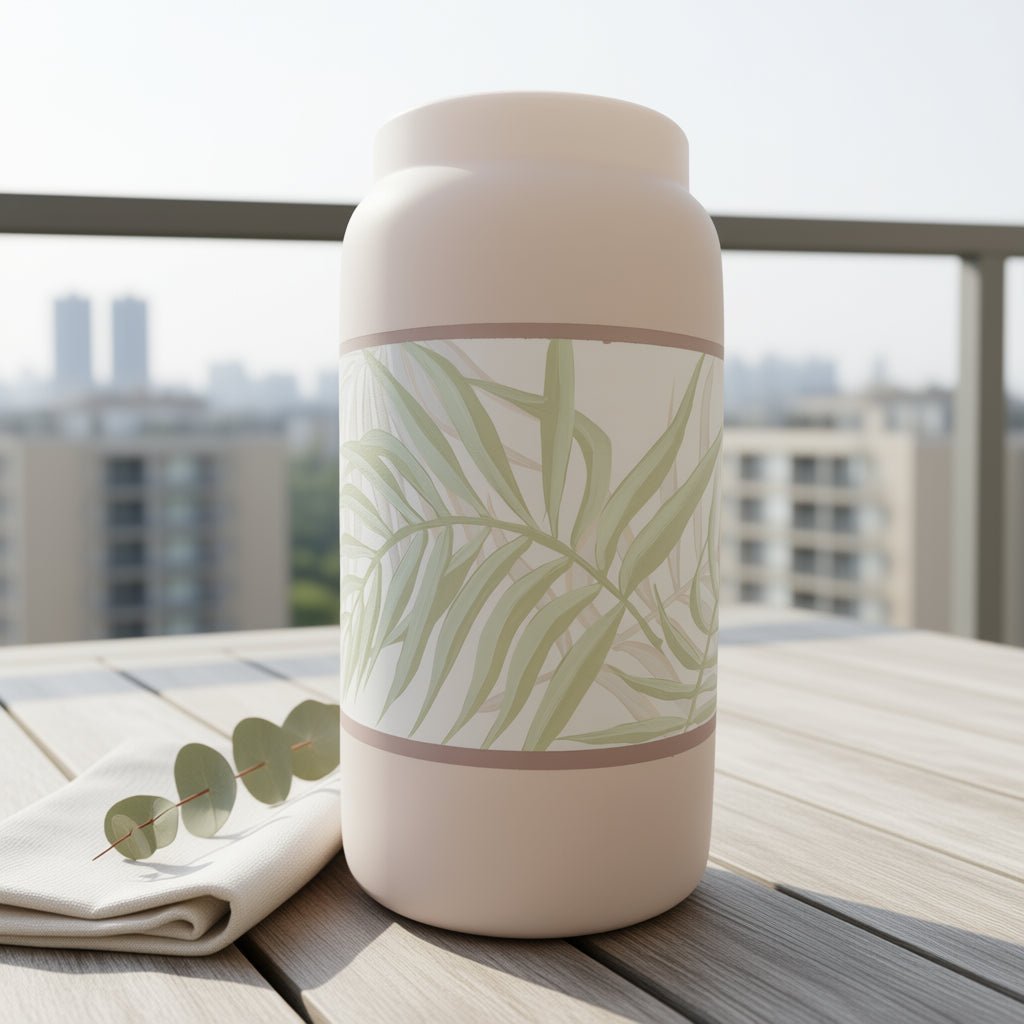 Palms in Paradise Vase - Vicki Maree Creative