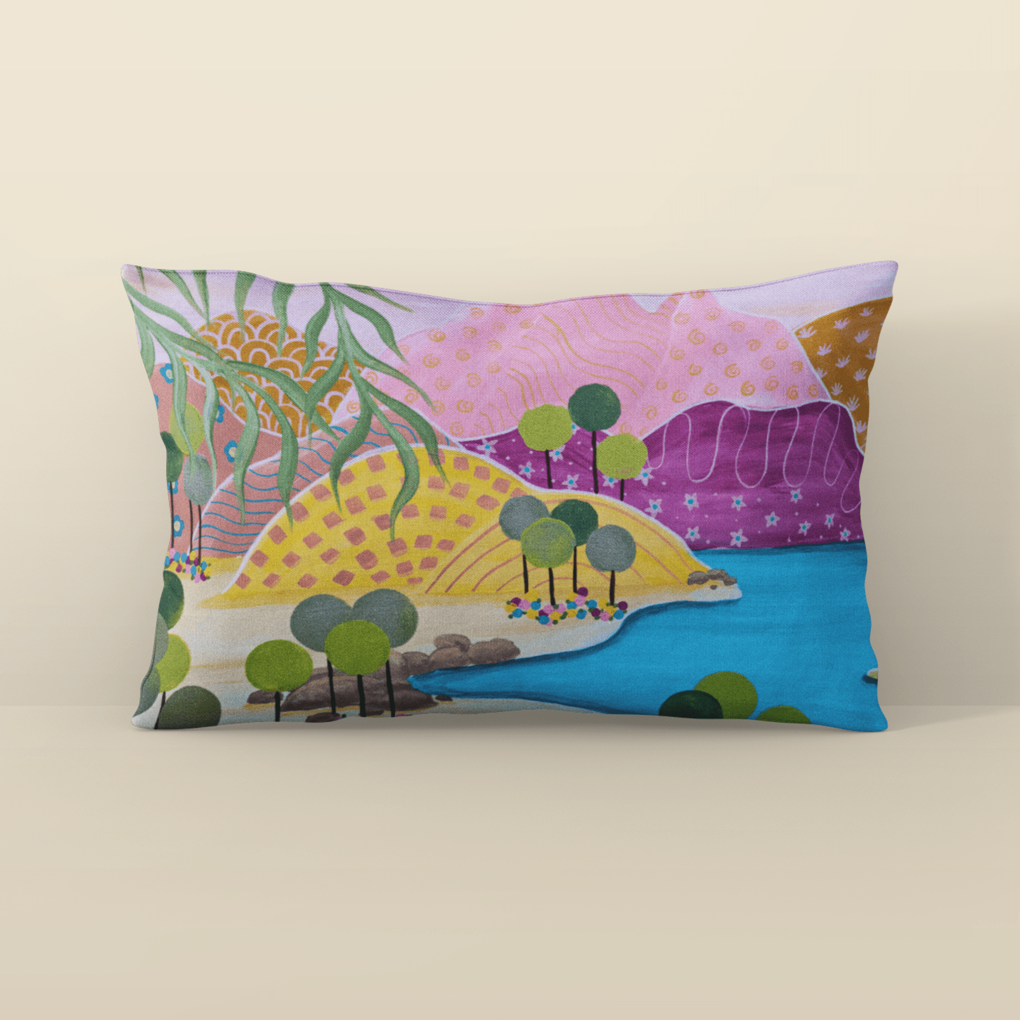 Pastel Dreamland Pillowcase - Vicki Maree Creative