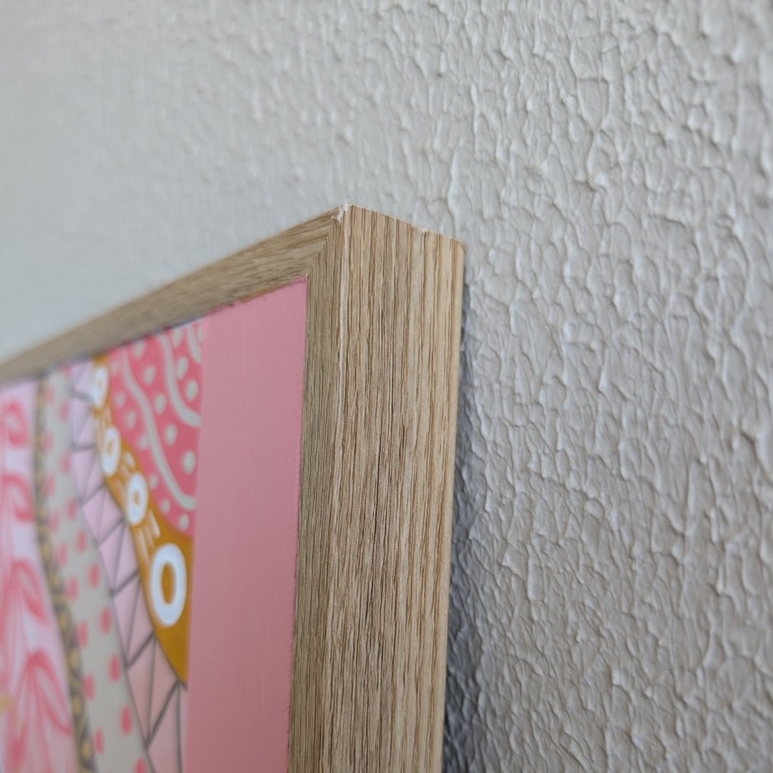 Pink Botanical Mosaic - Vicki Maree Creative