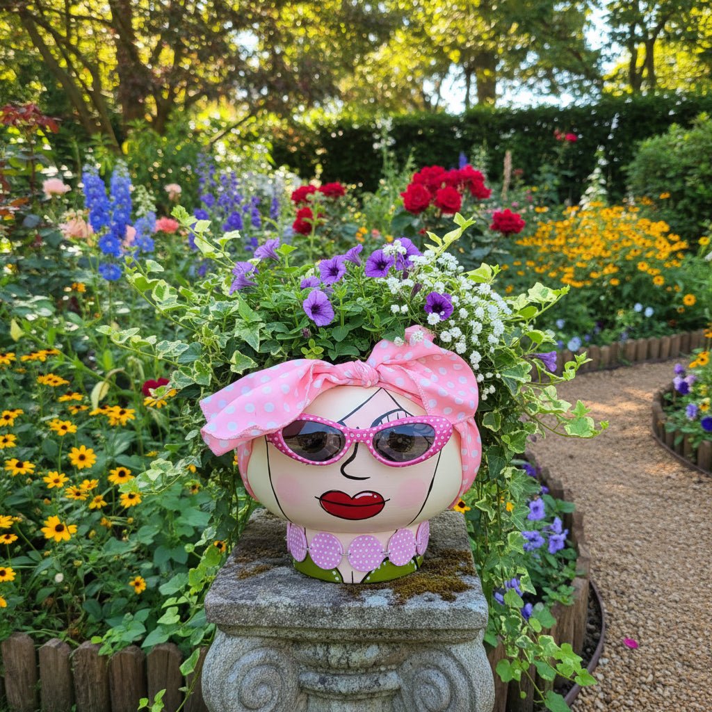 Polka Dot Penny Pothead - Vicki Maree Creative