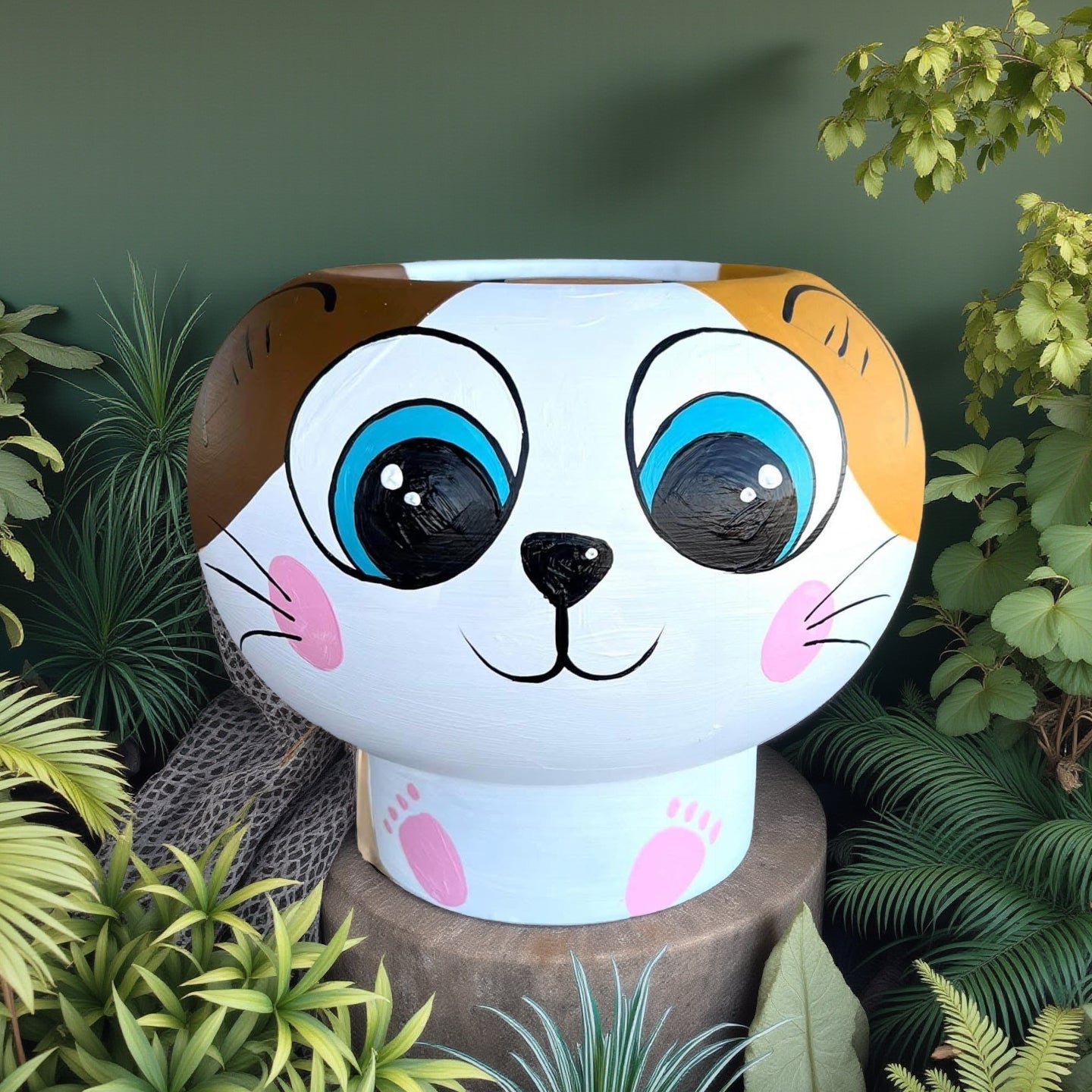 The Curious Kitten Pothead - Vicki Maree Creative