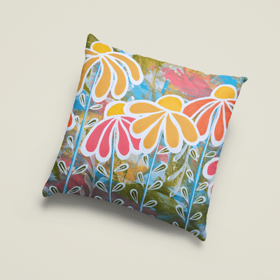 Wildflower Patch Cushion Cover - Vicki Maree Creative